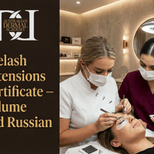 Eyelsh extenstions certificate- Voloume and Russian